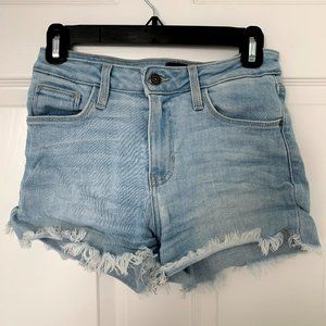 Just Black Denim Shorts Light Wash